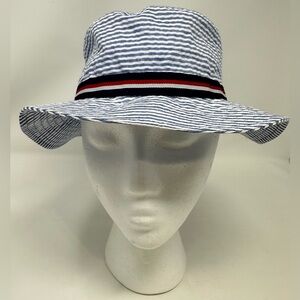 Wallaroo Kids Sawyer‎ Bucket Hat Blue White Striped